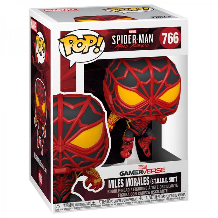 Funko Pop Spiderman Miles Morales 766 Strike Suit Special Edition Sigilliato