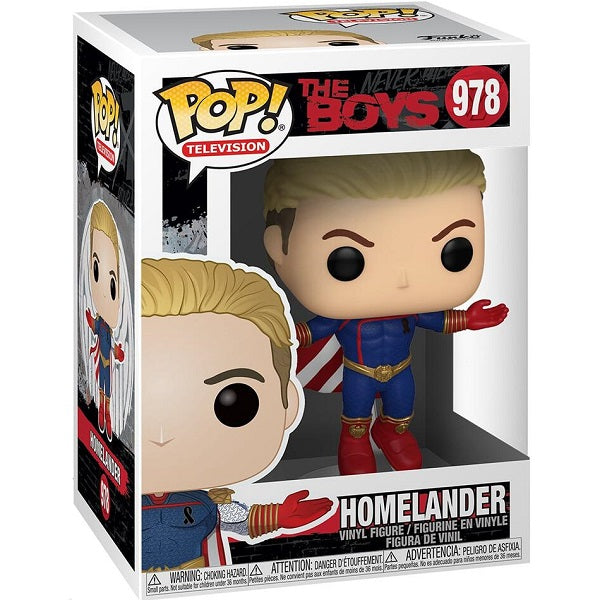Funko Pop ! Television The Boys - (978) Homelander Levitating Vinyl Figure 9cm