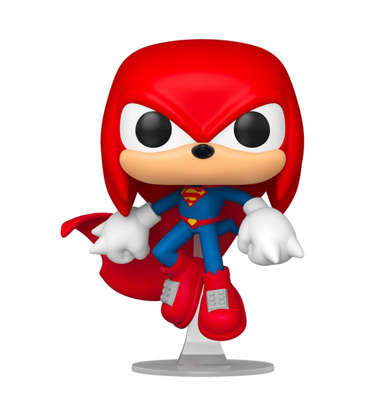 Funko Pop ! Heroes - DC X Sonic (596) Knuckles As Superman 9cm (Preordine)