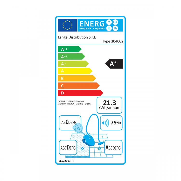 Termozeta Aspirapolvere Se60 Corded Senza Sacco 600W Scopa Elettrica Ciclonica