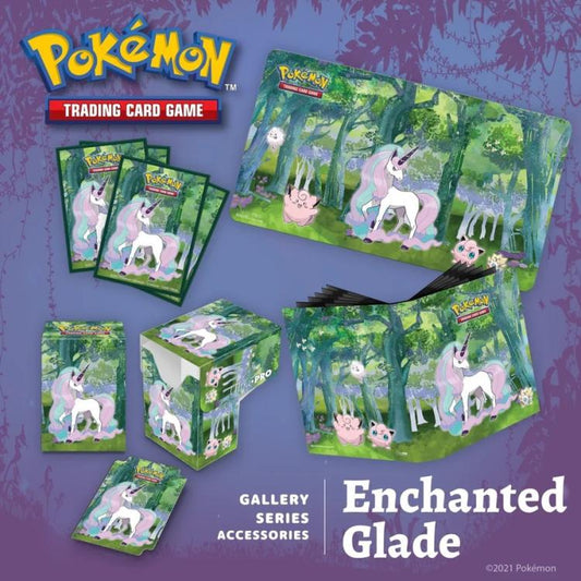 Ultra Pro Pokemon Raccoglitore Portfolio 9 Tasche Pro 360 Carte Enchanted Glade