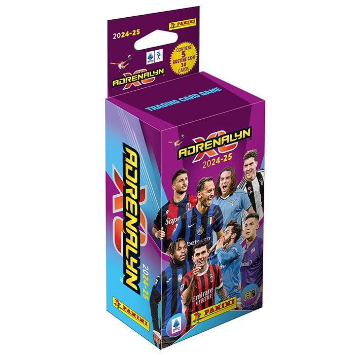 Panini Card Calciatori Adrenalyn Xl 2024-25 - Ecoblister 5 Buste Trading Cards