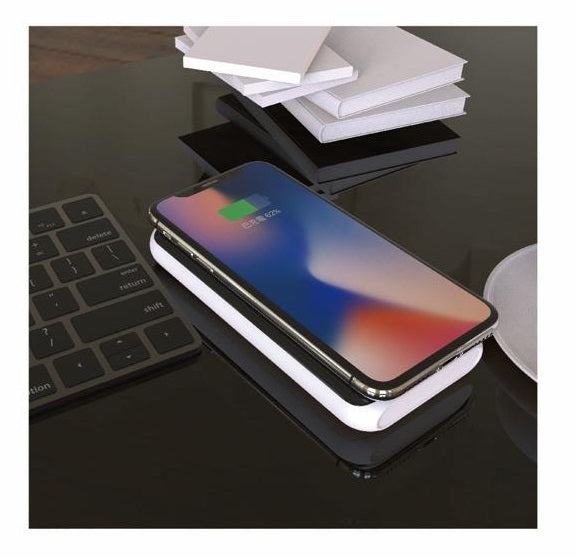 CARICA BATTERIA CARICATORE WIRELESS ALIMENTATORE IPHONE X 8 SAMSUNG HUAWEI SONY