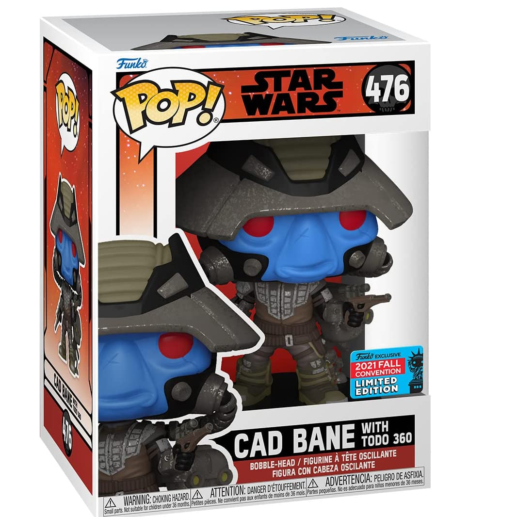 FUNKO POP! Star Vinyl Figure Cad BaneTodo (476) Limited Edition Comicon 2021 9 cm
