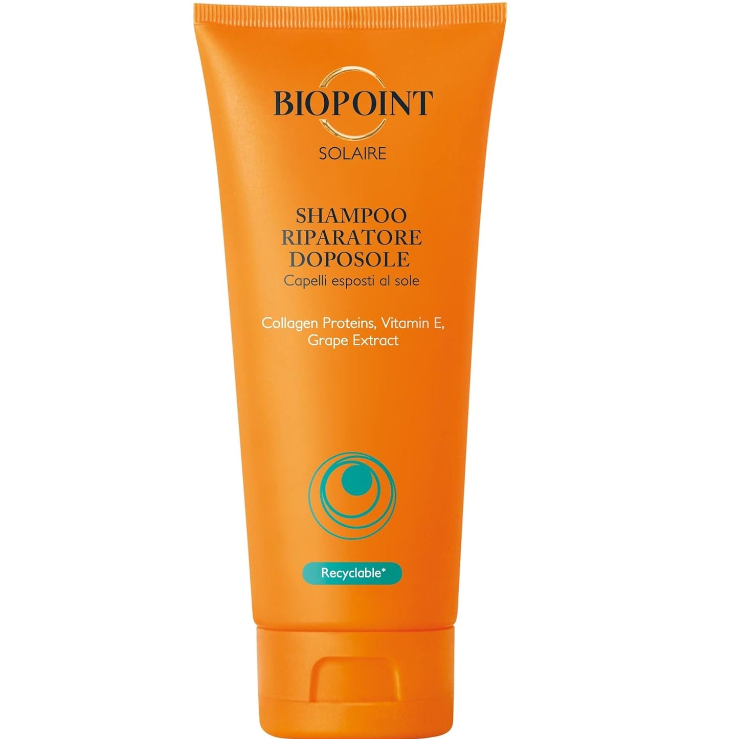 Biopoint Solaire Shampoo Doposole Riparatore Capelli Secchi e Danneggiati 200ml