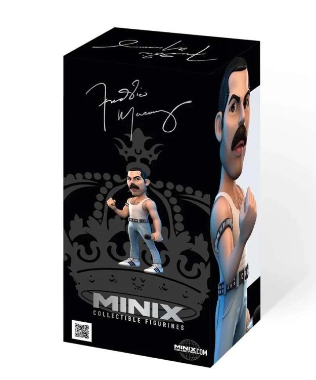 Minix Freddie Mercury - (Music 105) Figure 12Cm Queen Live Aid 1985 Statua Nuova