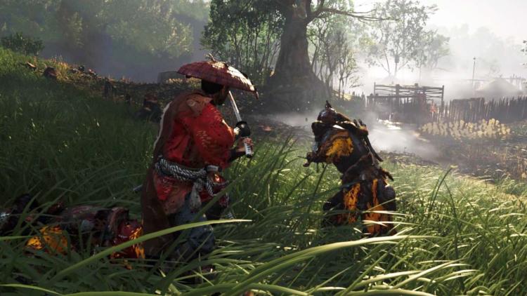 Ghost Of Tsushima Ps4 Gioco Italiano Playstation 4 Videogioco Samurai Sekiro Ps5