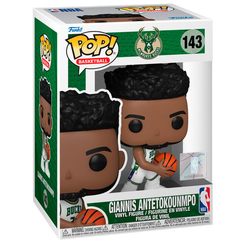 Funko Pop ! Basketball Bucks Nba - (143) Giannis Antetokounmpo City Edition 2021