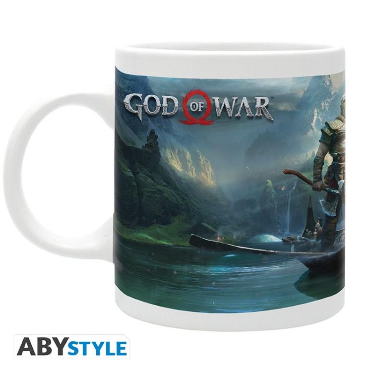 ABYSTYLE TAZZA GOD OF WAR: "KEY ART" MUG BICCHIERE CAFFÈ CERAMICA MANICO 320ML