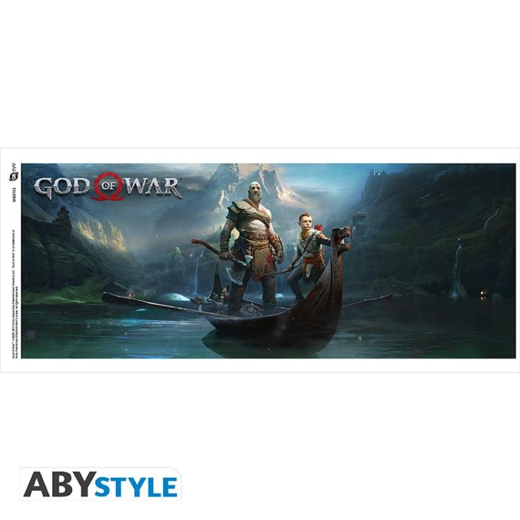 ABYSTYLE TAZZA GOD OF WAR: "KEY ART" MUG BICCHIERE CAFFÈ CERAMICA MANICO 320ML