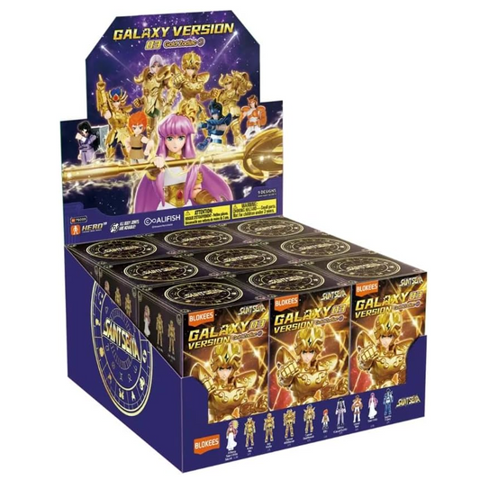 Blokees - Saint Seiya: Galaxy Version 03 - Gold Zodiac GV03 (Cavalieri dello Zodiaco) Hero 10 Action Figure (Box Intero) 75033