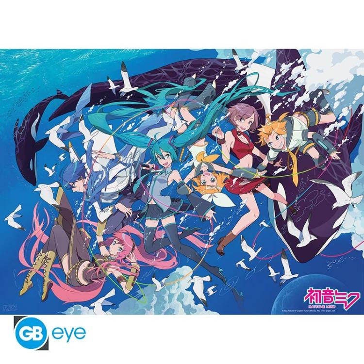 ABYSTYLE (HATSUNE MIKU) SET 2 CHIBI POSTER: "SERIES 2" (52X38) GB EYE