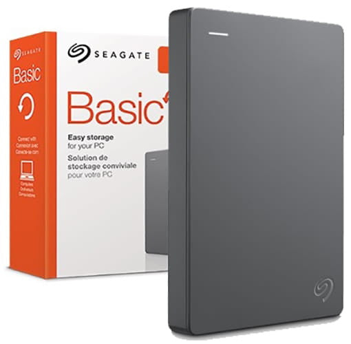 Hard Disk Esterno Seagate HDD Ext 2.5" 2Tb USB 3.0 Memoria PC PS4 Portatile Hd