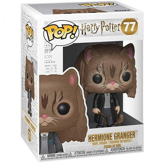 Funko Pop ! Harry Potter - Hermione Granger (77) As Cat Vinyl Figure Gatto 9Cm