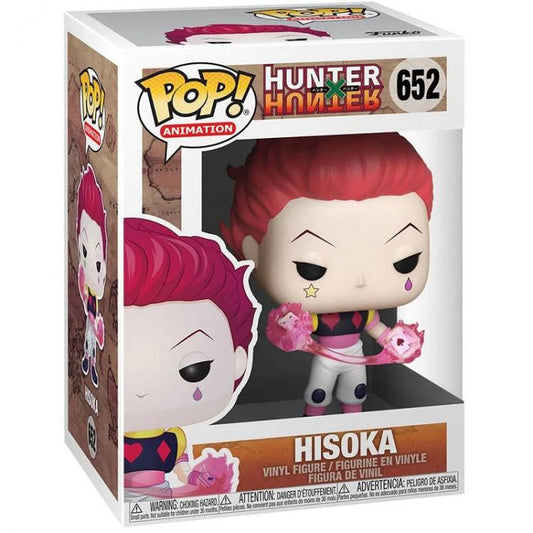 Funko Pop ! Animation Hunter X Hunter - (652) Hisoka Figure Vinyl Anime 9Cm