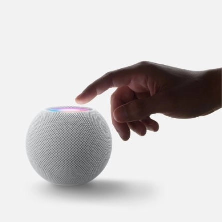 APPLE HOMEPOD MINI SPACE WHITE SIRI ASSISTENTE VOCALE SPEAKER BIANCO MY5H2SM/A