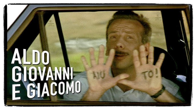 Aldo Giovanni e Giacomo MYAGG Tendina Parasole Auto GIOVANNI AIUTO! (2 Pezzi)