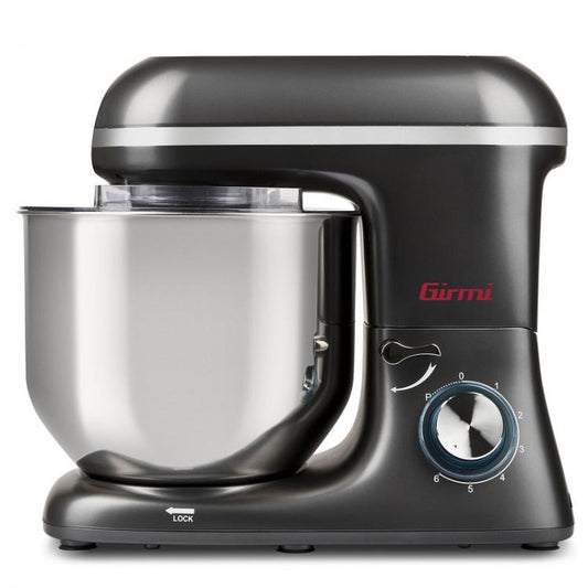 Girmi Planetaria Impastatrice 8L 6 Velocità Ciotola In Acciaio 1800W Grigio Im46