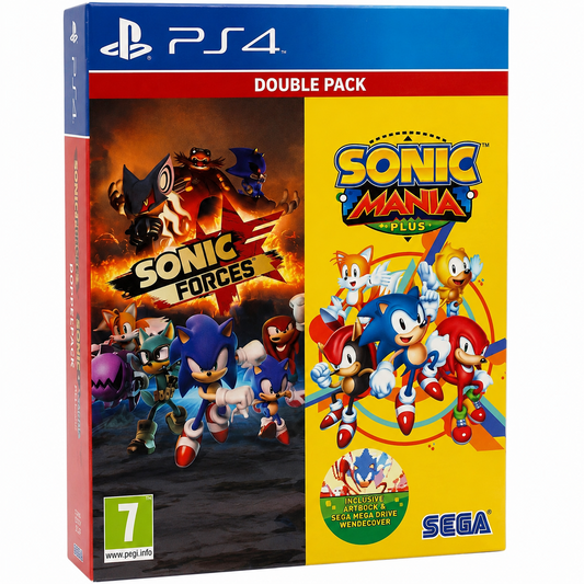 Sonic Mania Plus & Sonic Forces (Double Pack) Ps4 Videogioco Playstation 4 Multilingua Italiano