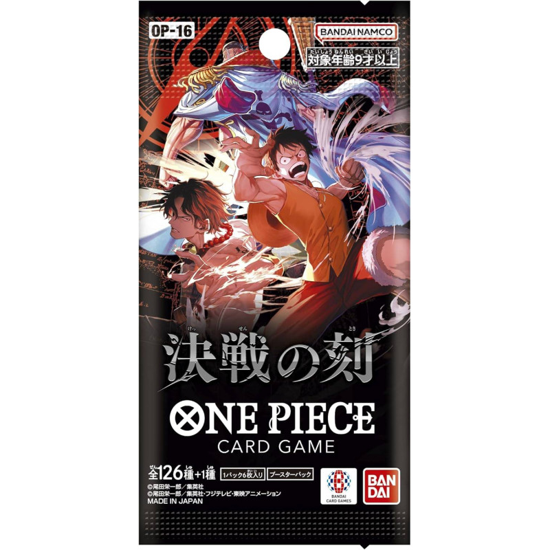 Bandai One Piece JPN The Time of Battle OP-16 Box 24 Buste TCG Card (Giapponese)