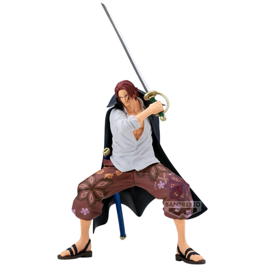 Banpresto Grandista One Piece: Figurland Shanks - Figure 22cm PVC Da Collezione