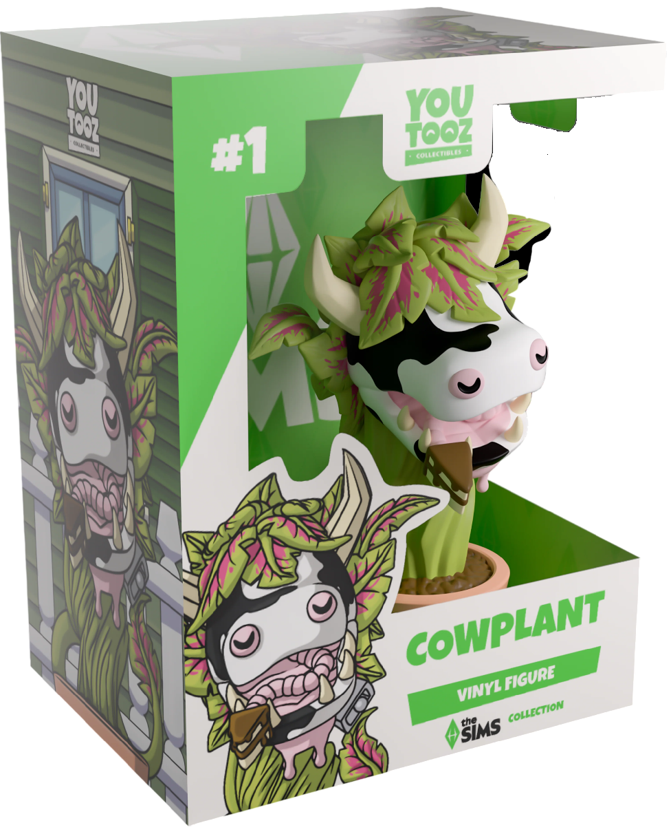 YouTooz The Sims: Cowplant Vinyl Figure 13cm - Collectible Official