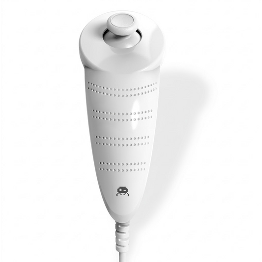 Controller Nunchuk Compatibile Nintendo Wii Wii U Bianco Freaks And Geeks