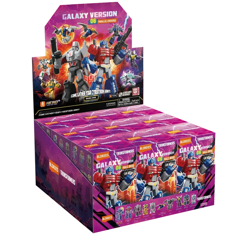 Blokees - Transformers Model Kit Galaxy Version 06 Parallel Universe (1pz) - Action Figure 71106 Blind Box