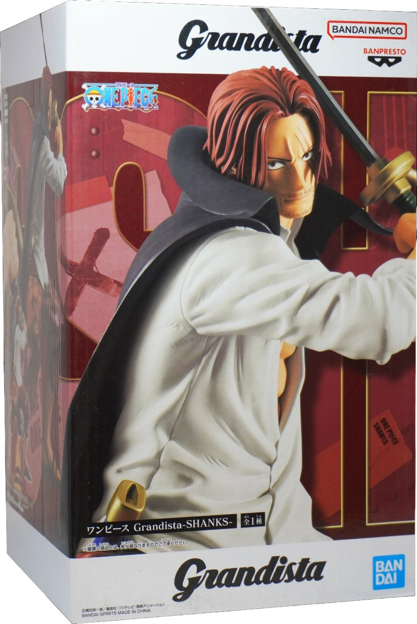 Banpresto Grandista One Piece: Figurland Shanks - Figure 22cm PVC Da Collezione