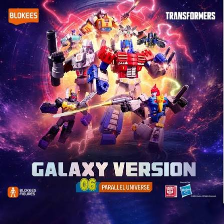 Blokees - Transformers Model Kit Galaxy Version 06 Parallel Universe (Box Intero 12pz) - Action Figure 71106 Blind Box