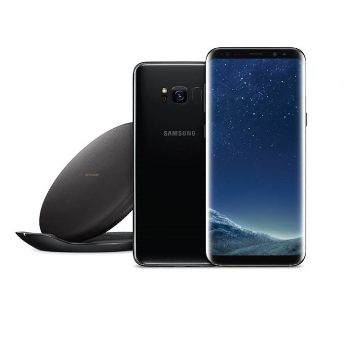 CARICATORE QI FAST WIRELESS CHARGE PER SAMSUNG GALAXY S7 S8 IPHONE X PLUS NOTE 8