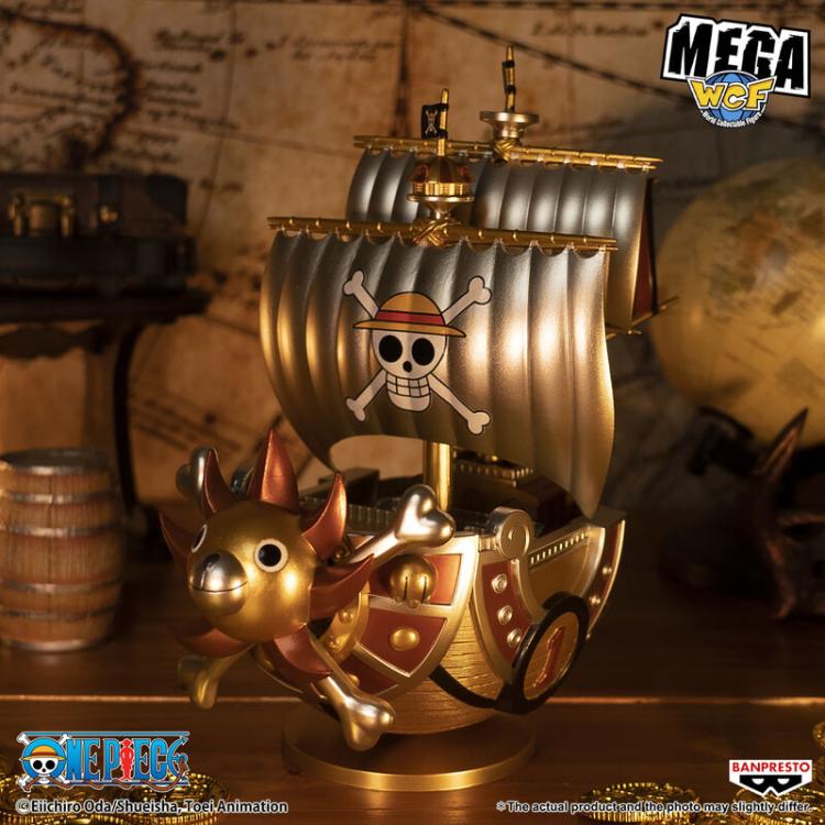 BANPRESTO ONE PIECE MEGA WCF SPECIAL THOUSAND SANNY (METALLIC GOLD COLOR) FIGURE