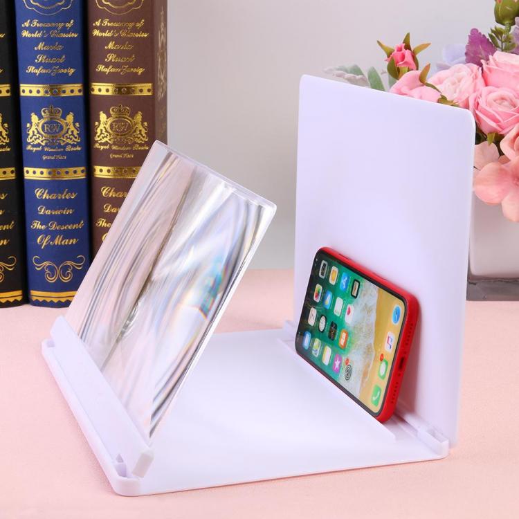 Ingranditore Schermo Display Supporto Cellulare Smartphone 3D Stand 10" Pollici