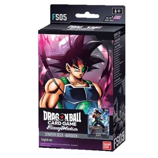 Dragon Ball Super Fusion World Starter Deck Fs05 Bardock Eu Carte Card Games