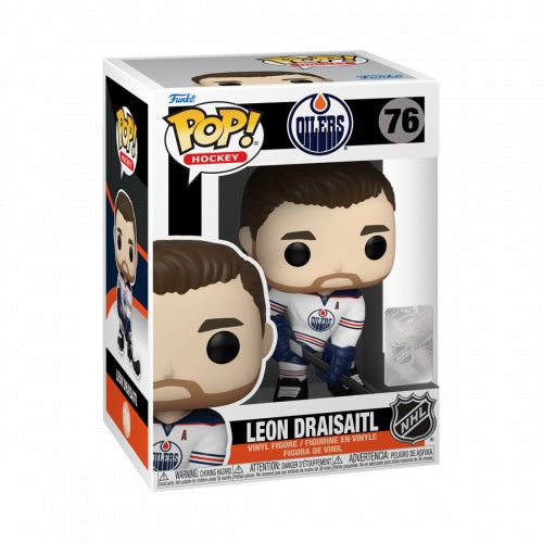 Funko Pop ! Nhl Oilers - (76) Leon Draisaitl Hockey Vinyl Statua Figure Usa 9Cm