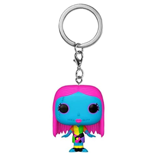 Funko Pop! Keychain Disney - Nightmare Before Xmas Blacklight Sally Portachiavi