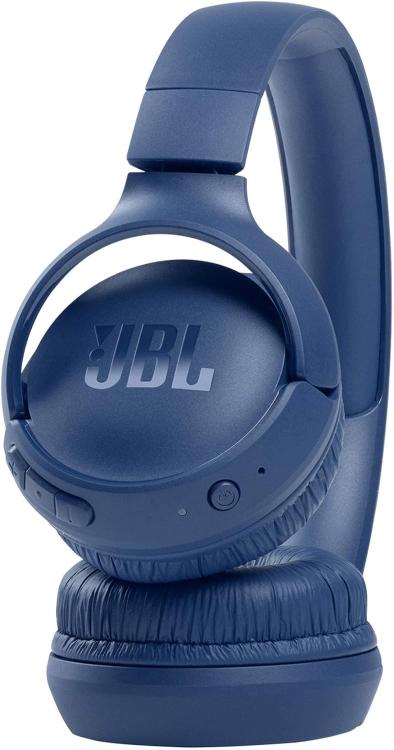 Jbl Cuffie Bluetooth Tune 510Bt On-Ear Pieghevole + Microfono Blue Ricaricabile