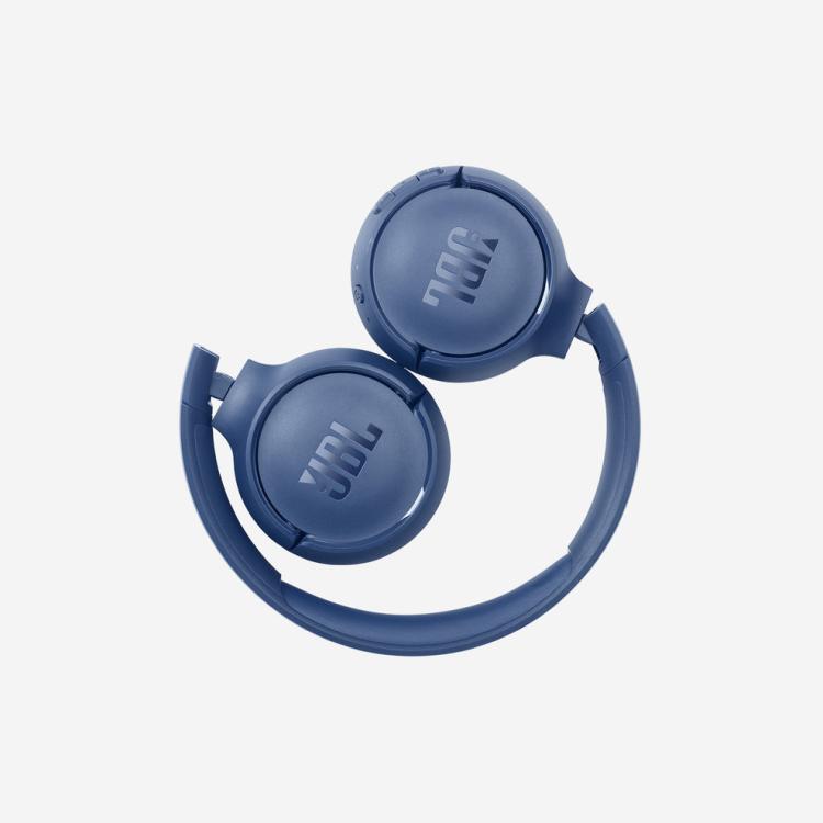 Jbl Cuffie Bluetooth Tune 510Bt On-Ear Pieghevole + Microfono Blue Ricaricabile