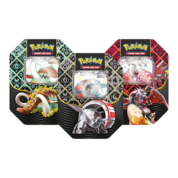 Pokemon Tin: Destino Di Paldea Espansione Scarlatto E Violetto Tcg Gcc (Random)