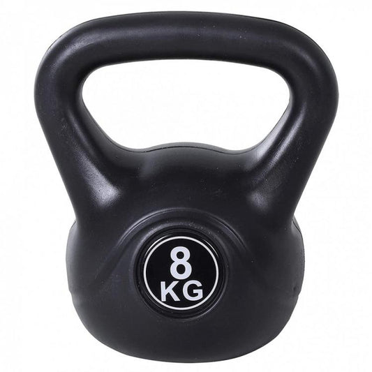 Kettlebell Manubrio Peso Pesi Pvc Ghiria Per Palestra Crossfit Fitness Mma 8Kg
