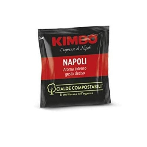 Kimbo Box Cialde 44Mm Napoli Da 100Pz - Aroma Intenso Gusto Deciso E Napoletano