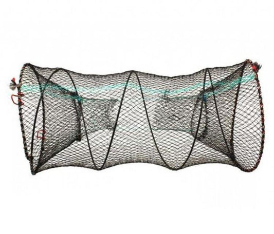 Nassa A Inganno 30X60 Rete Pesca Porta Pesci Trappola Fori Per Mare Lago Gamberi