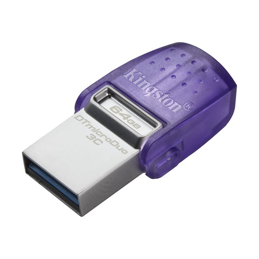 Kingston Pendrive 64Gb Micro Duo Otg Type-C Dtduo3C/64Gb Usb 3.1 Chiavetta Pc
