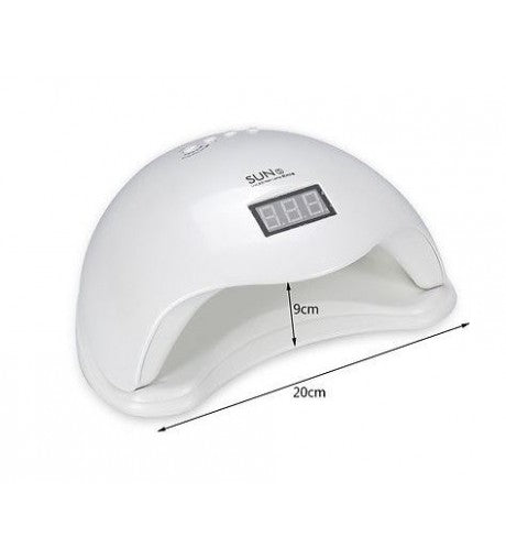 Lampada Uv Led 48W Manicure Timer 30 Sensore Unghie Ricostruzione Fornetto Nail