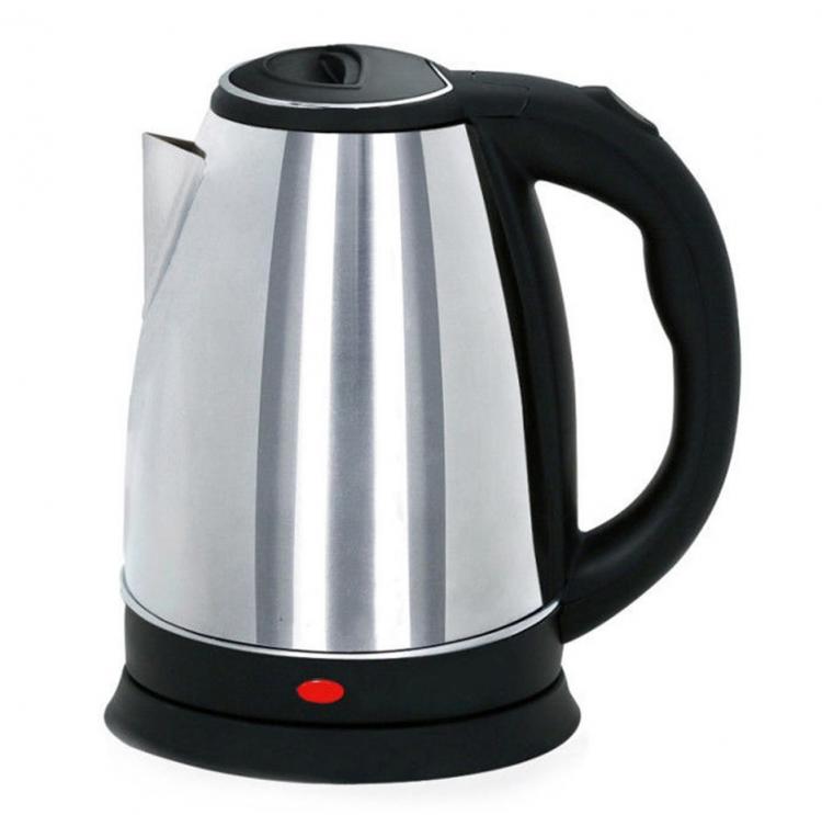 BOLLITORE ELETTRICO 2L IN ACCIAIO 2000W SCALDA BEVANDE LATTE PER ACQUA TISANE TE