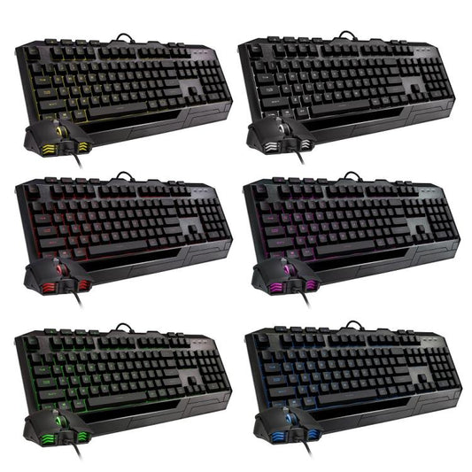 COOLER MASTER DEVASTATOR 3 PLUS KIT TASTIERA MECCANICA MOUSE GAMING LED RGB USB