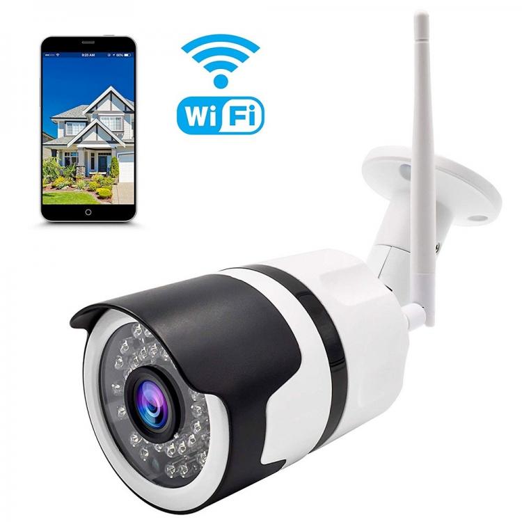 Telecamera Ip Camera Hd Wireless Led Ir Infrarossi Ipcam Tf 36 Led Esterno Wifi