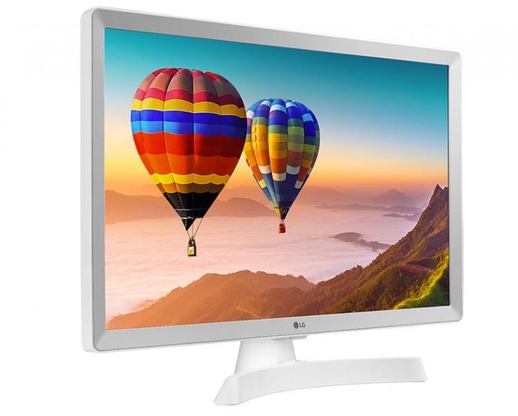 Lg Monitor Tv 28Tn515V-Wz Led 24 Full Hd Bianco Wxga Dvb-T2 Usb Gaming Mode Ps4