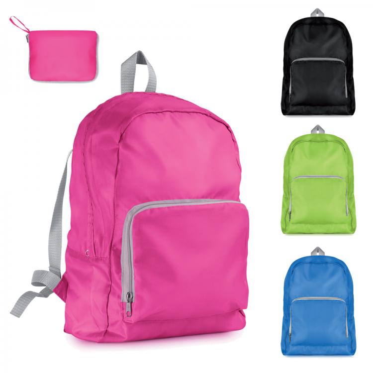 Zaino Zainetto Colorato Da Uomo Donna Scuola Sport Trekking Borsa Richiudibile