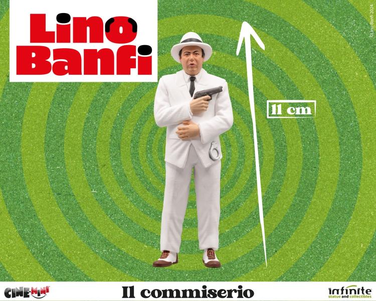 Infinite - Lino Banfi "Il Commiserio" Lo Gatto Cine-Mini Statua Figure Pvc 11Cm